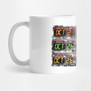 Back to the Future - Timetable Mug